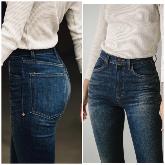 IMOGENE and Williams Elizabeth Berkley High Rise Slim Legs Jeans Cut 1103 - Picture 2 of 11